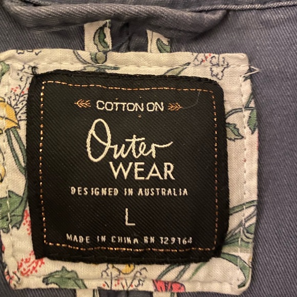 Blue hooded jacket - Picture 3 of 3